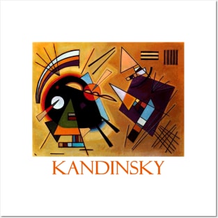 Black and Violet by Wassily Kandinsky Posters and Art